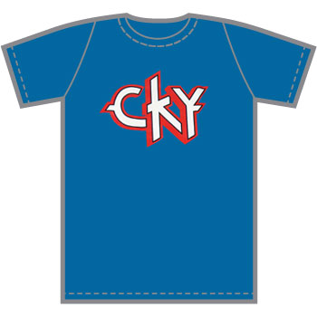Cky Blue Classic Logo T-Shirt