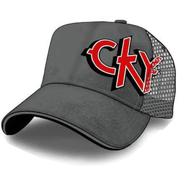 Cky Offset Grey Trucker Headwear