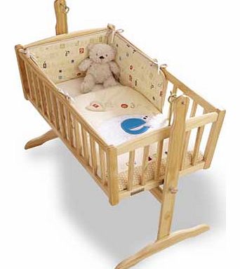 Clair de Lune 2 Piece Rocking Crib Set - ABC