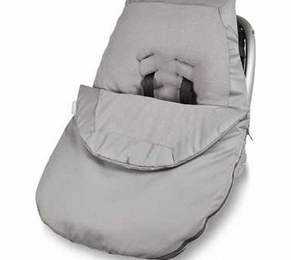 Clair de Lune Car Seat Footmuff - Slate