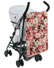 Clair De Lune Pink & Brow Flowers Fleece Pram