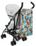 Clair De Lune Turquoise Flowers Fleece Pram