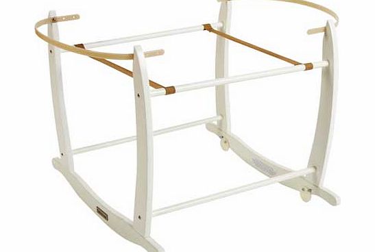 Clair de Lune Deluxe Rocking Moses Basket Stand
