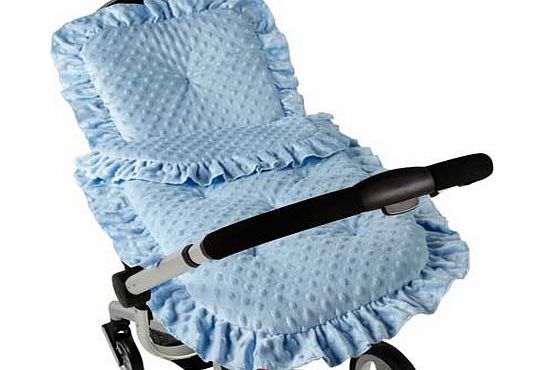 Dimple Continental Pram Set - Blue