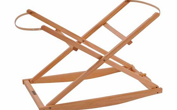 Clair de Lune Folding Rocking Moses Basket Stand