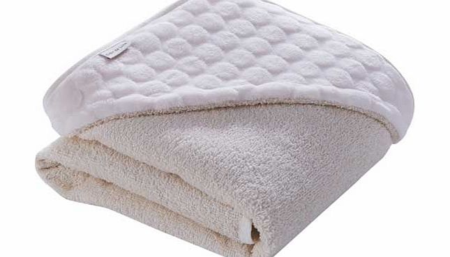 Clair de Lune Marshmallow Hooded Towel - Cream