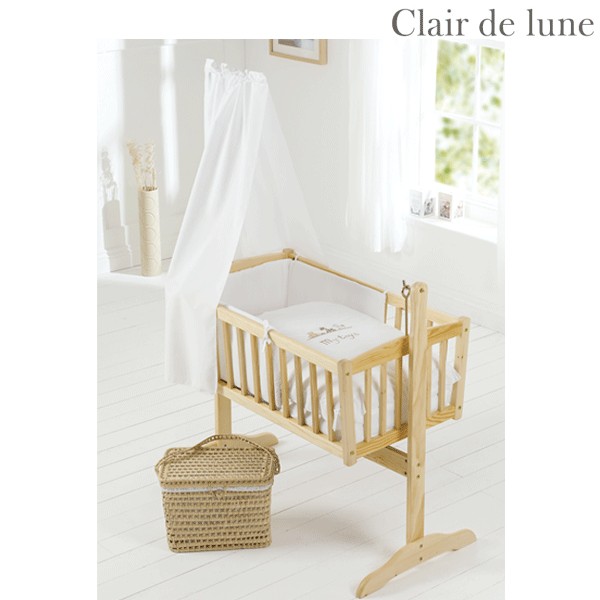 Clair de Lune My Toys - Rocking Cradle Quilt and Bumper Set
