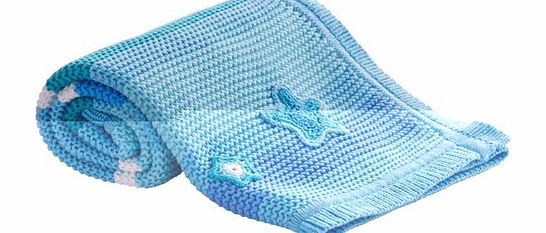 Clair de Lune Pick n Mix Blanket - Blue