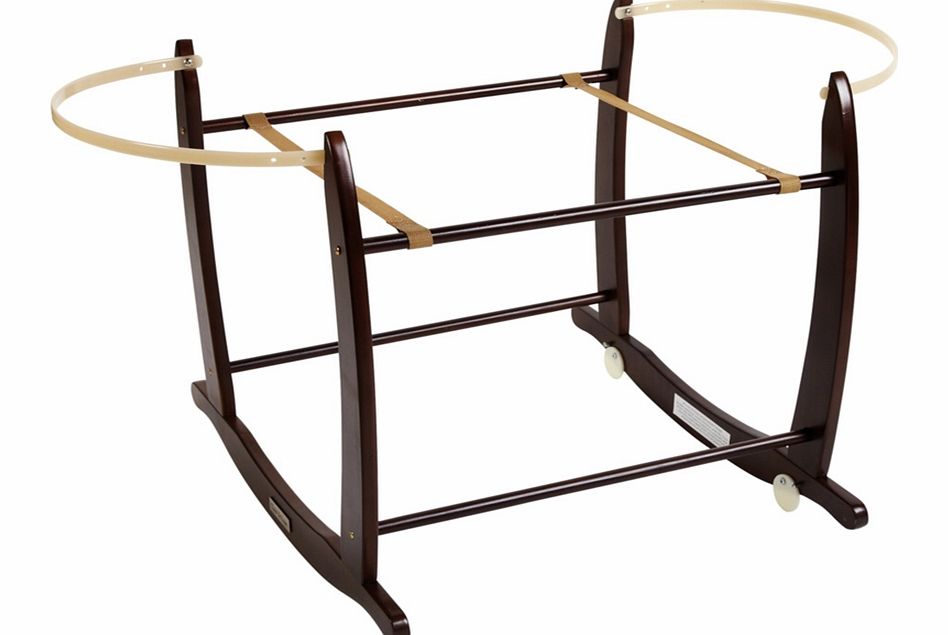 Clair De Lune Rocking Moses Stand Dark Wood