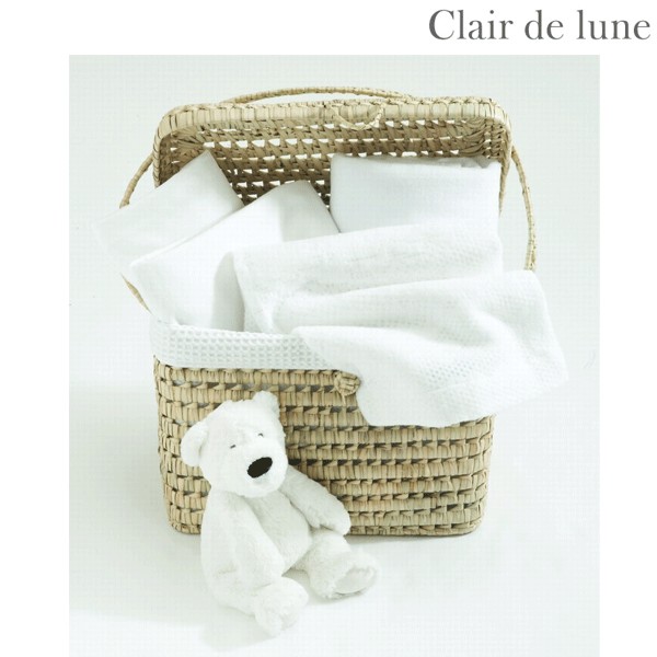 Soft Waffle - 6 Piece Nursery Gift Basket
