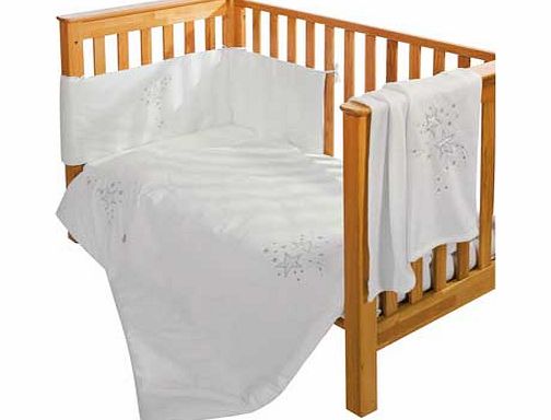 Clair de Lune Stardust 5 Piece Cot/Cot Bed