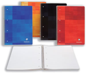 Clairefontaine A4plus Notebook Wirebound Brushed