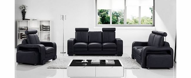 Clarenzio Boraz 3 Piece Sofa Suite with Stools