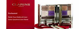 Clarins Enchanted eyeshadow quad and liner