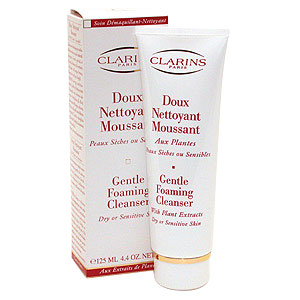 Clarins Gentle Foaming Cleanser For Dry Or Sensitive Skin disc