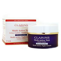 Clarins Multi Active Night Cream Prevention Plus (Dry/Sensitive Skin) 50ml
