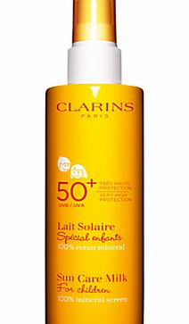Clarins Sun Care Milk for Children UVA/UVB 50 ,