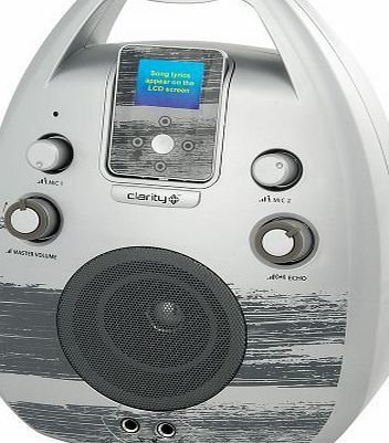 CLARITY  VKM-4 Portable Multimedia Karaoke System with MP3