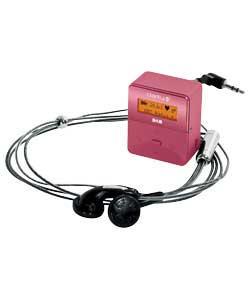 Clarity Vision Portable DAB Cube Pink