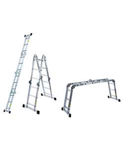 3 in 1 Multi-Purpose Folding Ladder