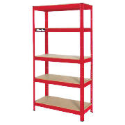 CSR5150RP red boltless shelving unit 150Kg