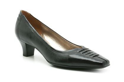 Clarks Abbey Gown Black Leather