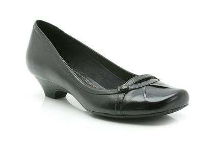 Clarks Acid Drop Black Leather