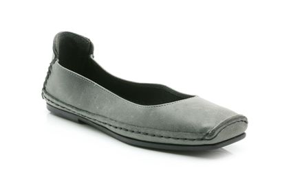 African Plain Charcoal Leather