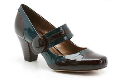 Clarks Alpine Clover Chocolate Combi