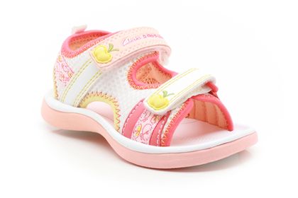 Clarks Apple Jam White Synthetic