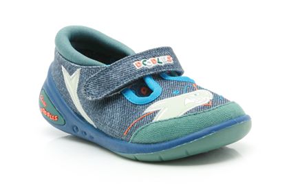 Clarks Barnacles Denim Blue Synthetic