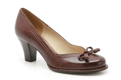 Clarks Bombay Lights Chestnut Leather