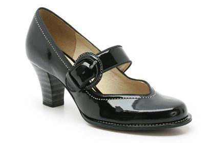 Clarks Bombay Luck Black Patent