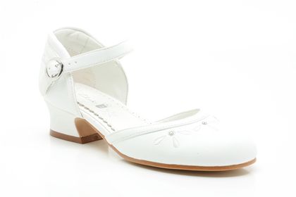 Clarks Bridalchic Jnr White Synthetic