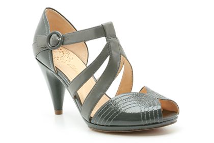 Clarks Camp Site Grey Patent