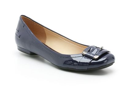 Clarks Candle Flame Deep Violet Patent