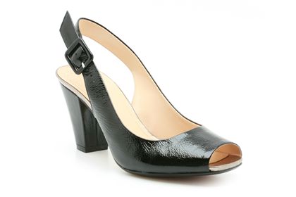 Clarks Cargo Ship Black Patent Combi