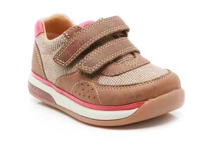 Clarks Compo Fst Tan Combi Leather