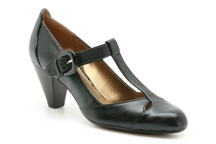 Clarks Corn Lily Black Leather