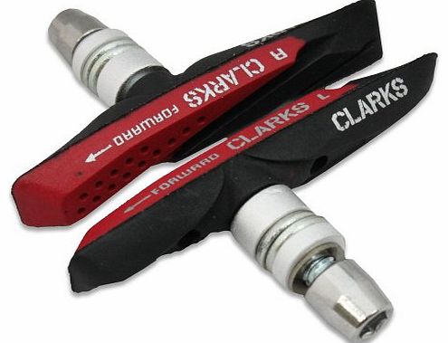 CPS958 V-Brake Pads Cycle Component - Black, 72 mm