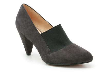 Clarks Crown Flo Grey Suede