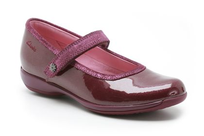Daisy Lou Jnr Deep Fuchsia Patent