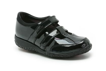 Daisydance Inf Black Patent