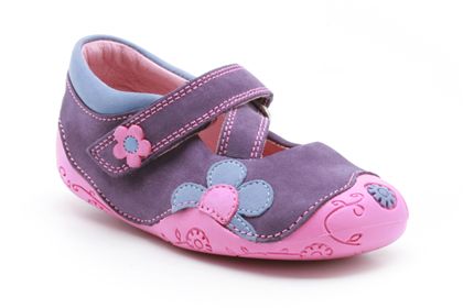 Clarks Dizi Days Plum Nubuck