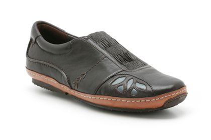 Clarks Easter Lily Brown Combi Leather