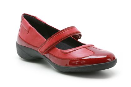 Clarks Edible Seed Red Combi Leather