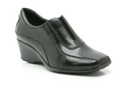 Clarks Energy Boost Black Leather