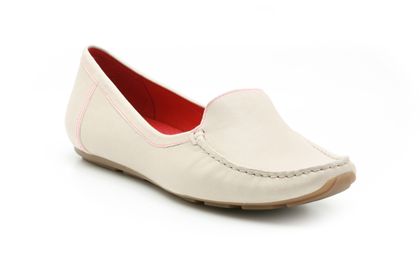 Clarks Estelle Dawn Cotton Leather