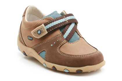 Clarks Eye Spy Brown Leather