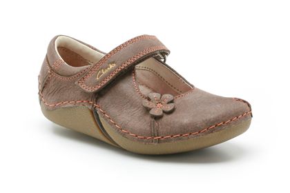 Clarks Fabulous I Fst Chocolate Leather